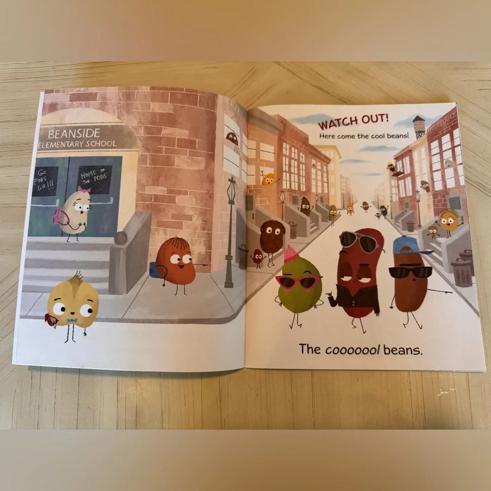 The Cool Bean by Jory John & Pete Oswald – The Food Group Book 3 – Paperback